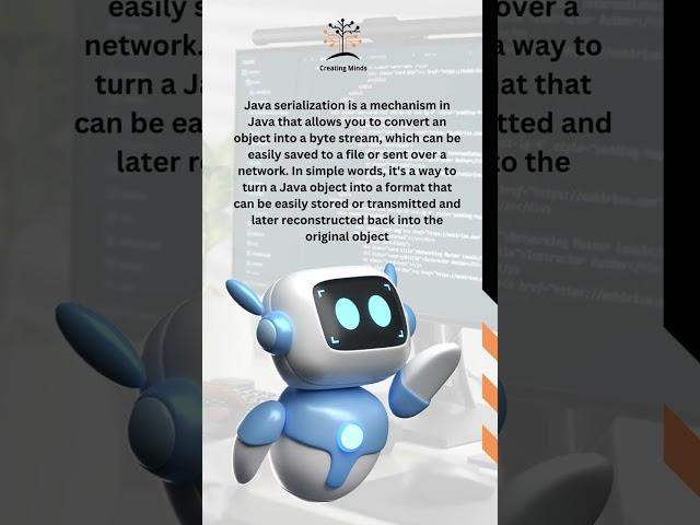 Diving into Java's Serialization magic! ️ Unraveling the power to transform Java objects into byt