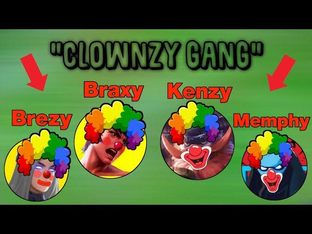 Clownzy Gang ft. Braxy, Kenzy, Brezy, Memphy