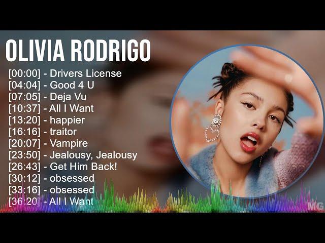 Olivia Rodrigo 2024 MIX Playlist - Drivers License, Good 4 U, Deja Vu, All I Want