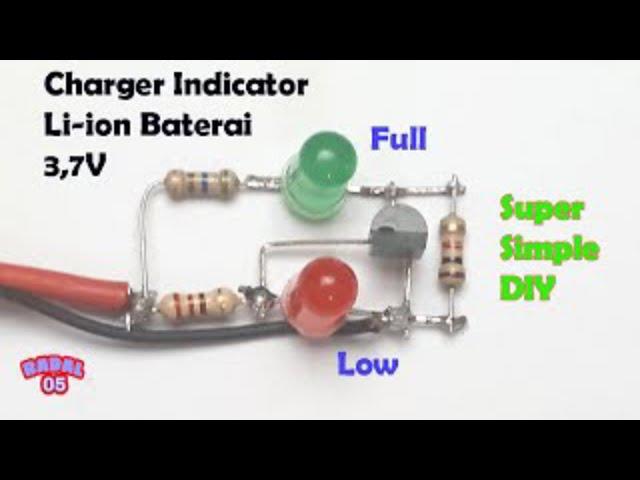 Indicator 3,7V Lithium Battery Charge Full & Low Level Indicator TL431