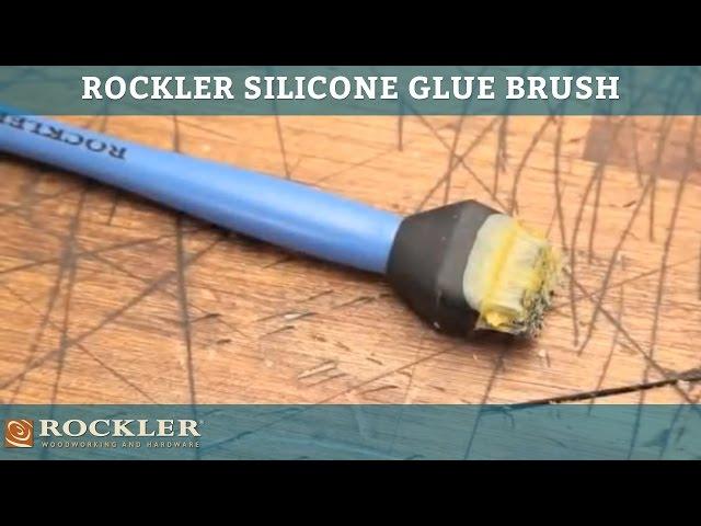 Rockler Silicone Glue Brush -- Easy Clean Up