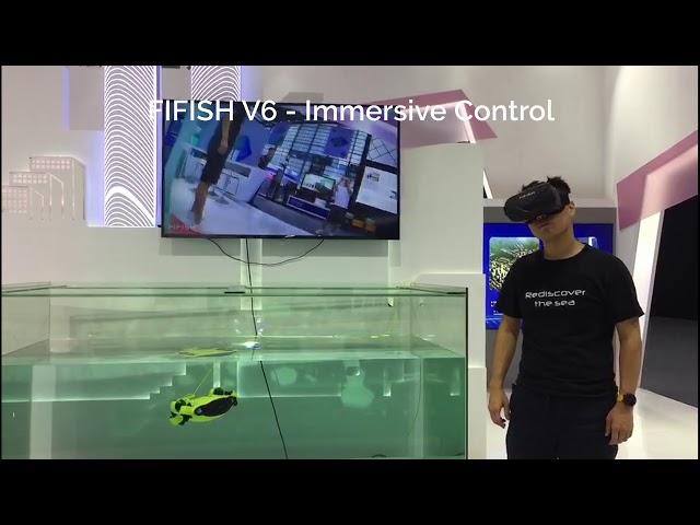 QYSEA FIFISH V6 - VR Immersive Control | Finish-Tackle