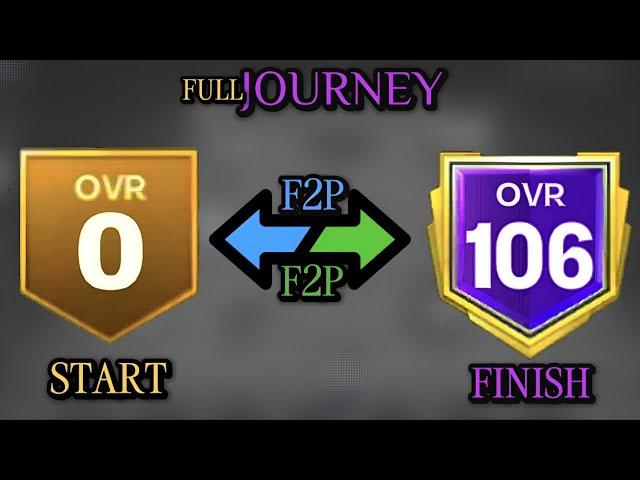 0 TO 106 OVR - FULL JOURNEY  // EA SPORTS FC MOBILE 25