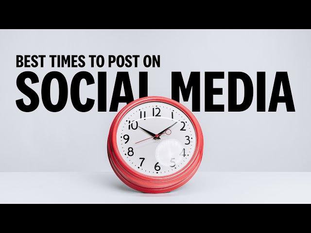 BEST TIMES FOR YOUR CHURCH TO POST ON SOCIAL MEDIA