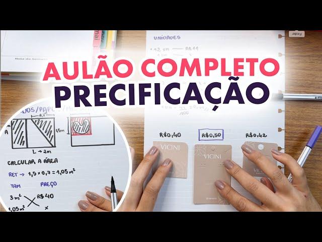 COMO PRECIFICAR SEUS PRODUTOS *COMPLETO*