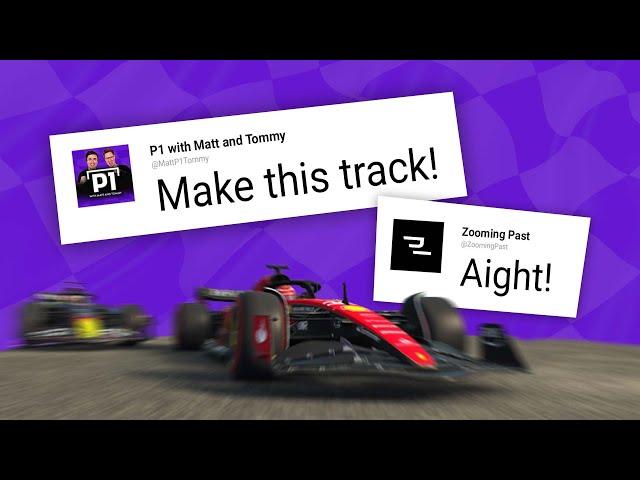 I made P1 Matt's DREAM F1 Track | @mattp1tommy