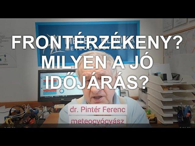 Időjárás-érzékenyek számára mit jelent a vasárnapi "jó" idő? A meteogyógyász a Meteo Klinika TV-n!