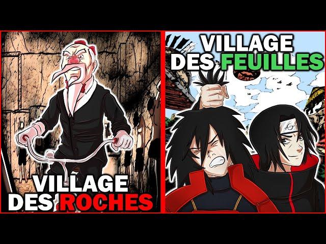 LE PLUS FORT DE CHAQUE VILLAGE DANS NARUTO ! (CLASSEMENT)