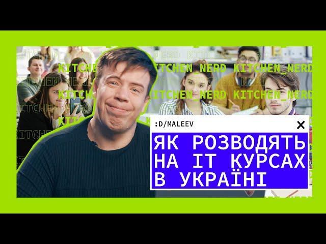 Не попасти в Айті | РОЗВОДНЯК на IT курсах в Україні | Діма Малєєв