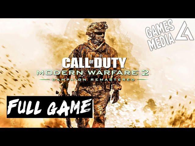 Call of Duty: Modern Warfare 2 Remastered | 4K 60fps Gameplay Walkthrough FULL GAME (No Commentary)