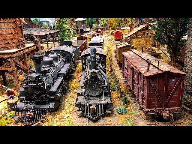 The Best and Most Detailed Large - Scale Model Railroad layout in the World 4K UHD