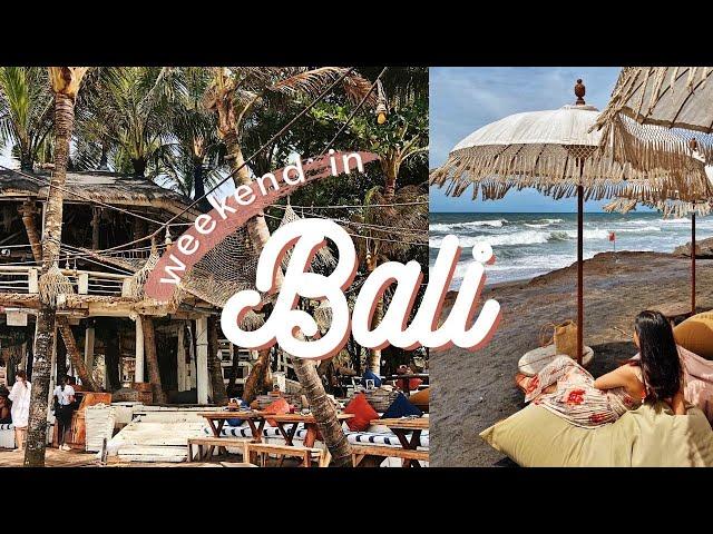 BALI TRAVEL VLOG  | WEEKEND GETAWAY (JANUARY 2020)