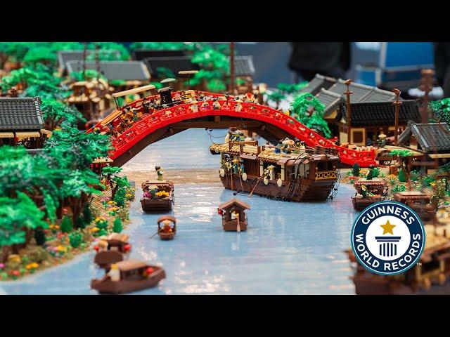 World's largest LEGO diorama! | Guinness World Records