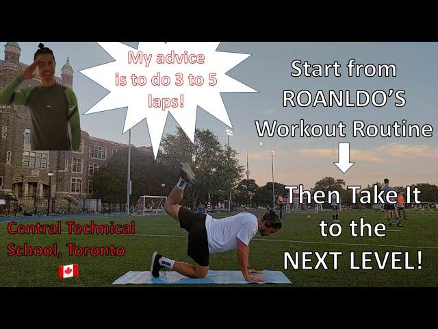 Take CRISTIANO RONALDO's Workout Routine to the Next Level || 30 Min- Full Body || No Equipment