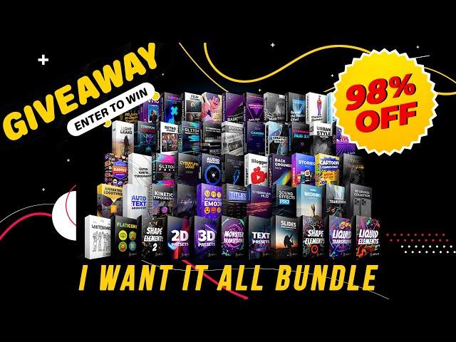 AEJuice | I Want It All Bundle Review | AEJuice Packs For Adobe After Effect | Effect For You