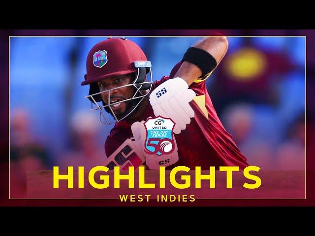 Livingstone and Hope Hit Tons | Highlights | West Indies v England | 2nd CG United ODI