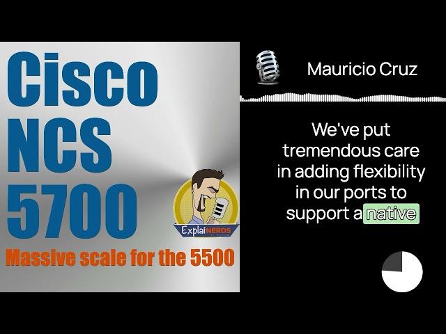 Cisco NCS 5700 Massive Scale for the 5500