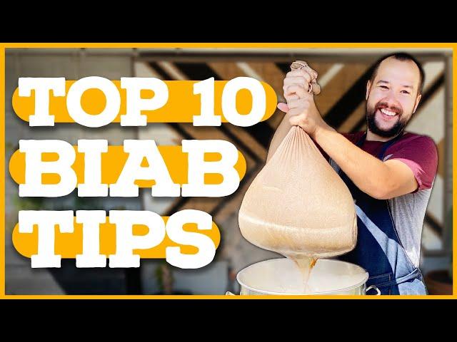 My Top 10 Tips for BREW IN A BAG (BIAB)