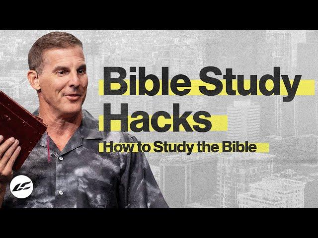 Mastering the Art of Studying the Bible