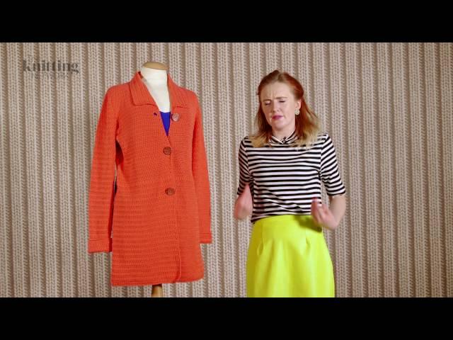 Womens Summer Coat Crochet Pattern (The Knitting Network WLD049)‏