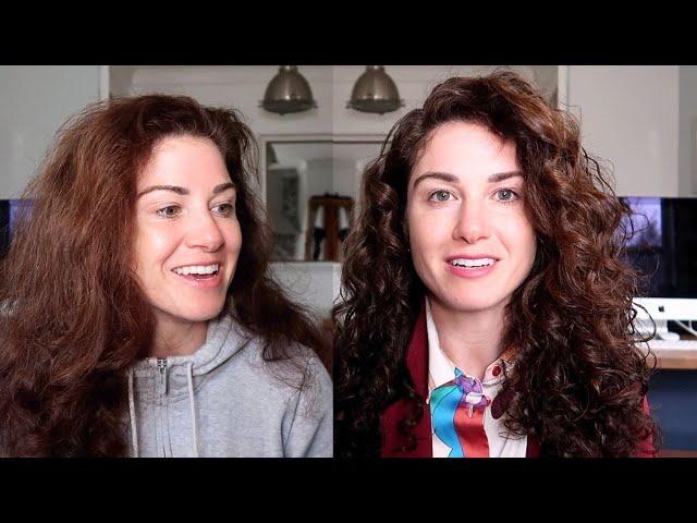 Healthy Curly Hair Routine