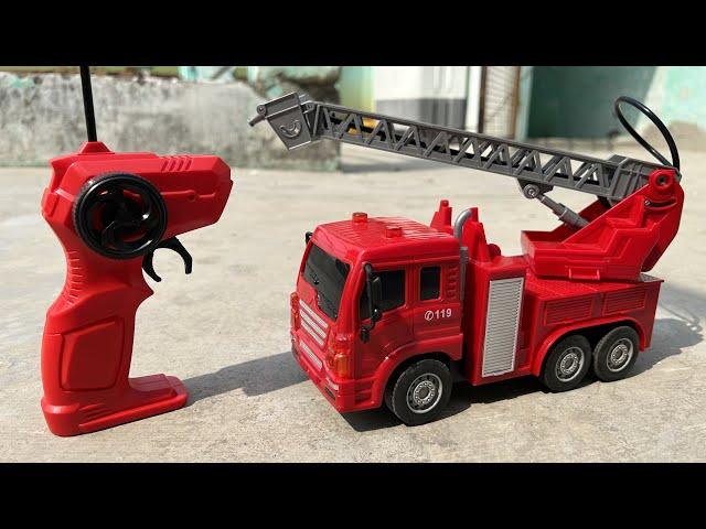Rc Fire Truck Unboxing and testing #airplane #truck