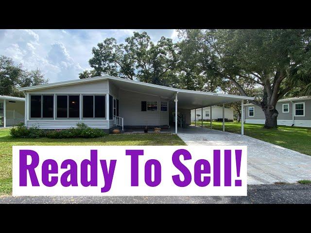 Low Cost Mobile Home For Sale Plant City Florida (Magnolia Mobile Home Park)