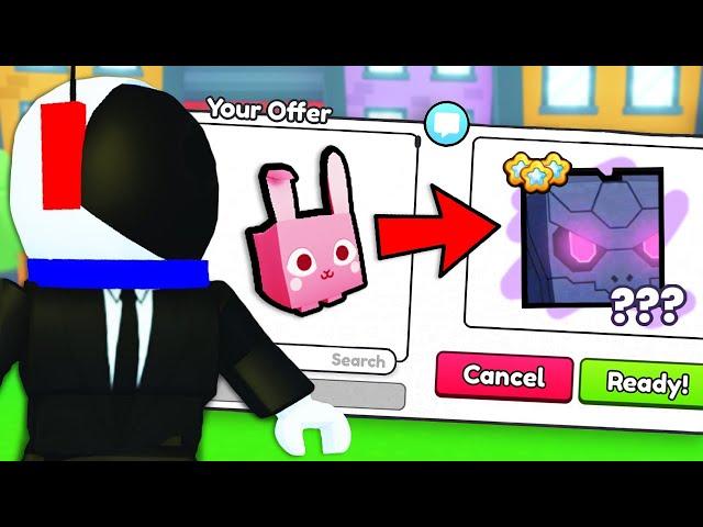 i Got a HUGE PET using ONE Bunny in Pet Simulator 99!!