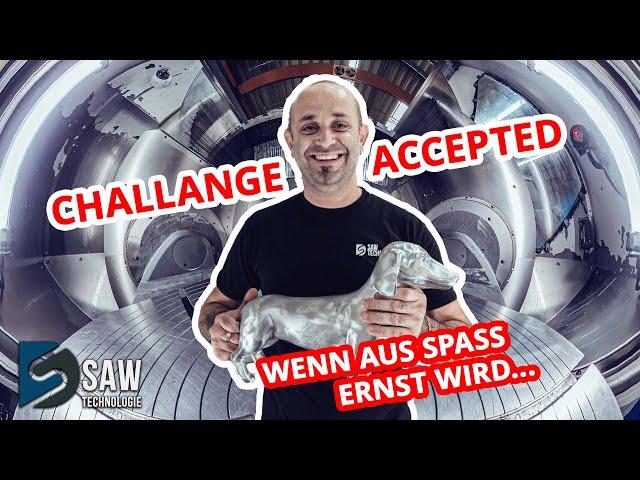 CHALLENGE ACCEPTED ! | Machining Billet Dachshund | SAW-Technologie GmbH