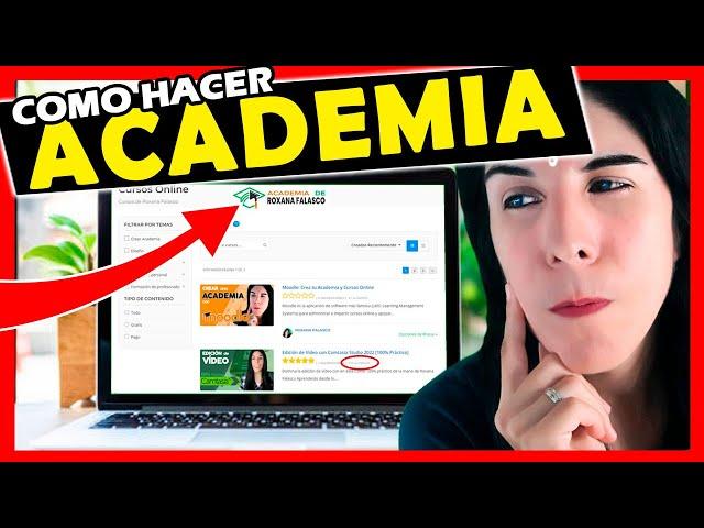 Quieres hacer una Academia OnLine como la mía? [Te Explico COMO]