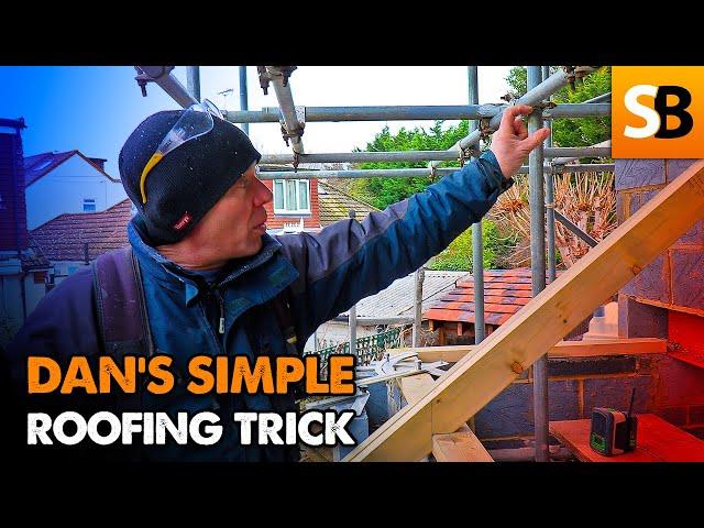 Unbelievably Simple Roof Construction Trick