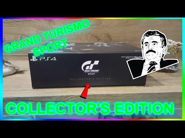 GRAND TURISMO SPORT COLLECTORS EDITION UNBOXING! GTS COLLECTORS EDITION 2017