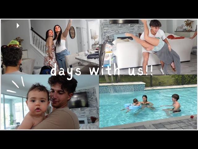 Days with us!!Baby in the house .vlog#1052