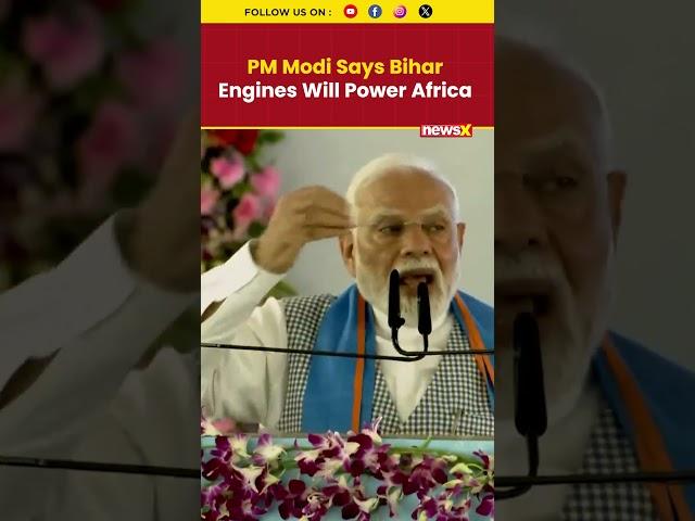 PM Modi in Siwan: Bihar-Made Rail Engines to Power Africa, Slams RJD for ‘Jungle Raj’