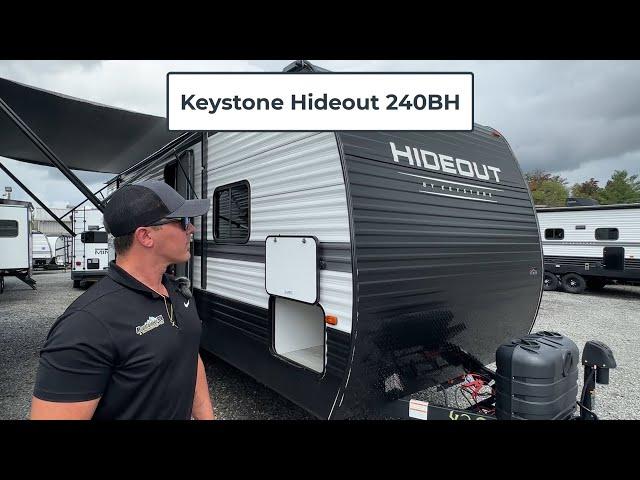 RV Bunkhouse Travel Trailer | Keystone Hideout 240BH