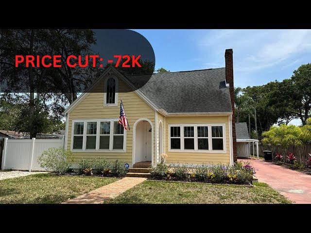 Inside a Clearwater Florida Pool Home For Sale with a HUGE Price Reduction - Housing Market Crash?