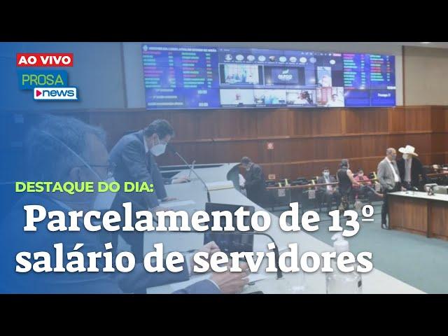 ProsaNews: Parcelamento de 13º salário de servidores e ação policial em Trindade