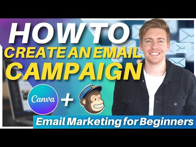 How To Create A Free Email Campaign in Canva | Email Marketing for Beginners