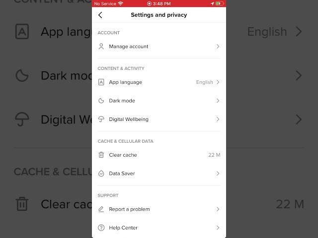 I. Don’t have a Privacy Settings on TikTok
