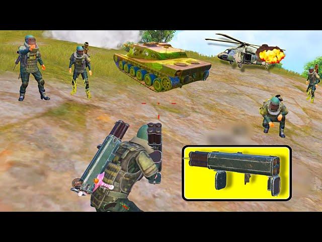 M202 vs Tank vs Chopper Best Fight PAYLOAD 3.0 GAMEPLAY  PUBG MOBILE