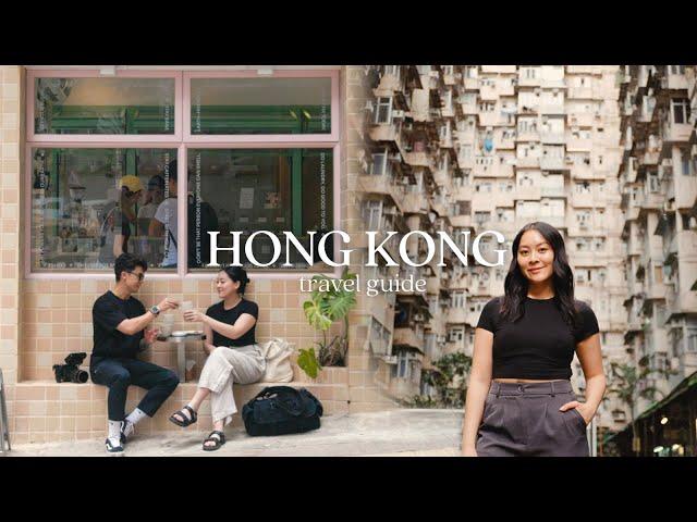 Hong Kong Travel Guide: What to eat + do in 3 days! 