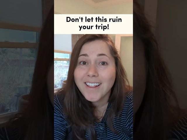Number One Travel Mistake to Avoid