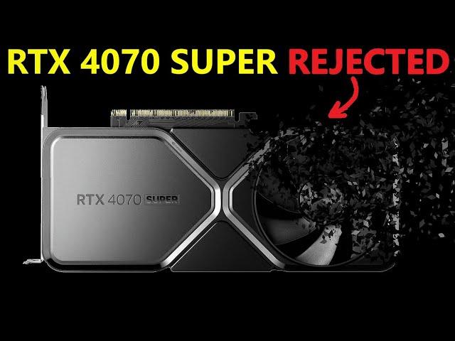 RTX 4070 SUPER BAD Sales Leak: Gamers want more than 12GB! (+ AMD RX 7900 XT $749 Price Drop)