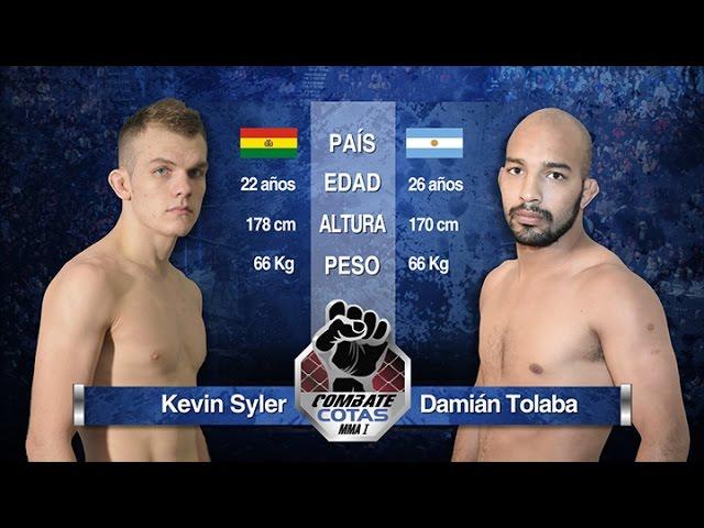 Kevin Syler vs Damian Tolaba