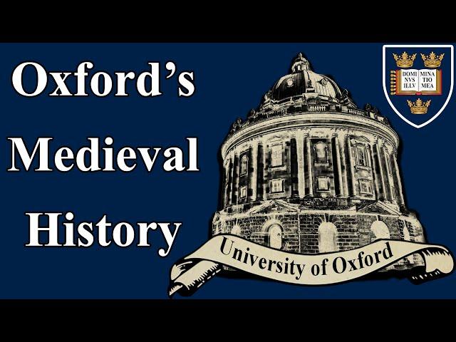 Early History of the University of Oxford