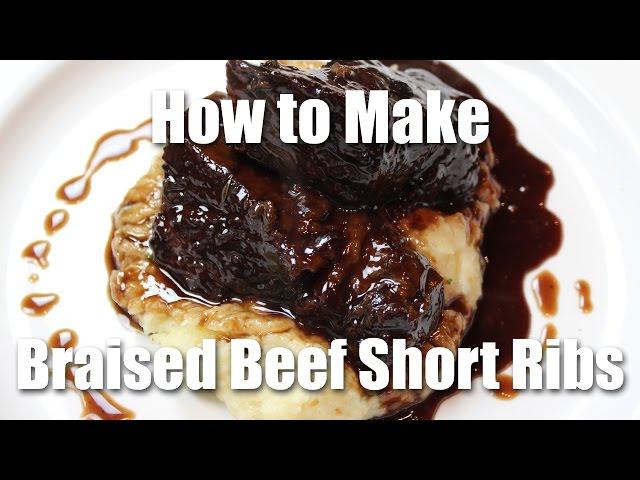 Braised Beef Short Rib Recipe - Restaurant Style