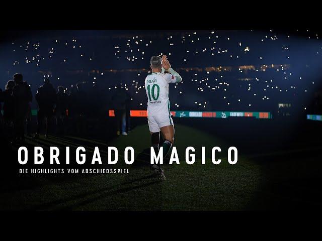 Obrigado Magico – Die Highlights vom Diego Abschiedsspiel | SV Werder Bremen