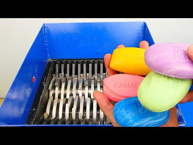 Soap vs Shredder! Satisfying ASMR Video!