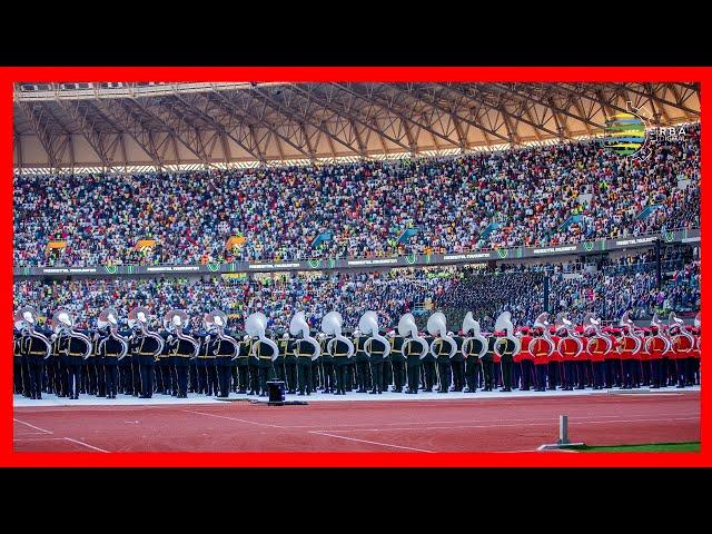 Military Musical Band Performs the Iconic Song "Azabatsinda Kagame" | #KagameInauguration2024