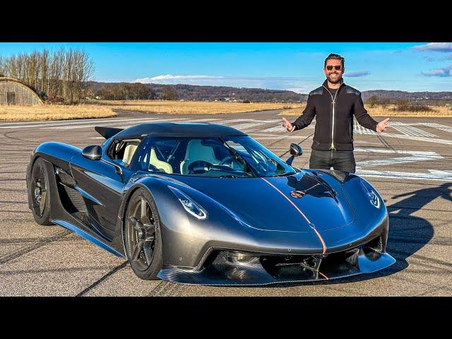 Koenigsegg Jesko Absolut FLAT OUT! Ft Christian Von Koenigsegg